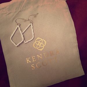 Sophia Drop Earrings in Silver